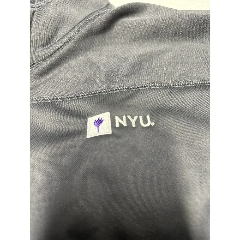 NWT Vantage Apparel NYU New York University NCAA Full Zip Sweatshirt Gray Sz XXL